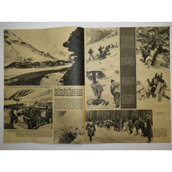 Die Wehrmacht, Nr.2, 13 de enero de 1943, Kämpfer im Kaukasus. Espenlaub militaria